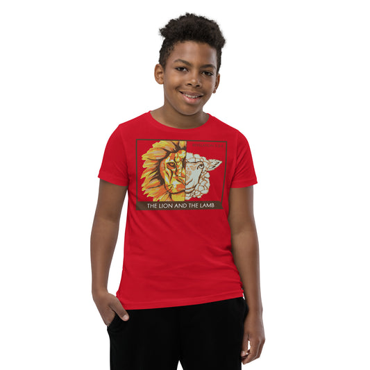 The Lion and the Lamb Youth Short Sleeve T-Shirt