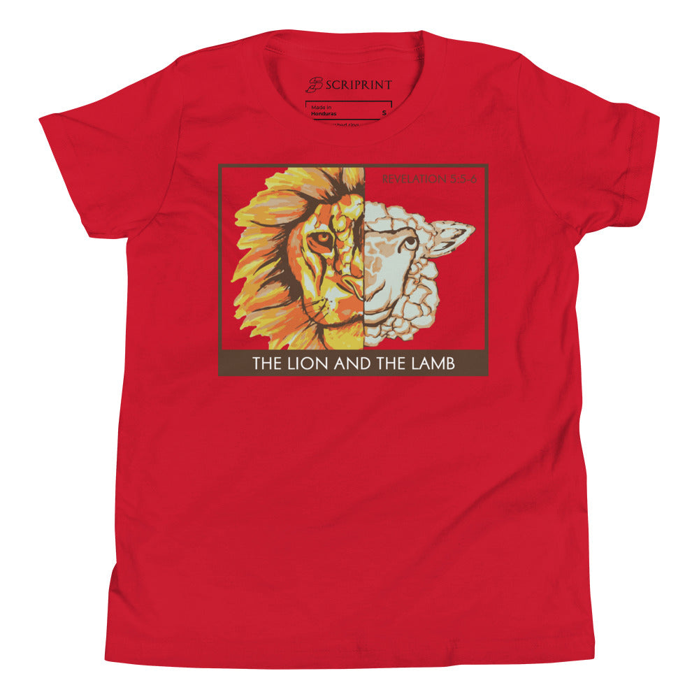 The Lion and the Lamb Youth Short Sleeve T-Shirt