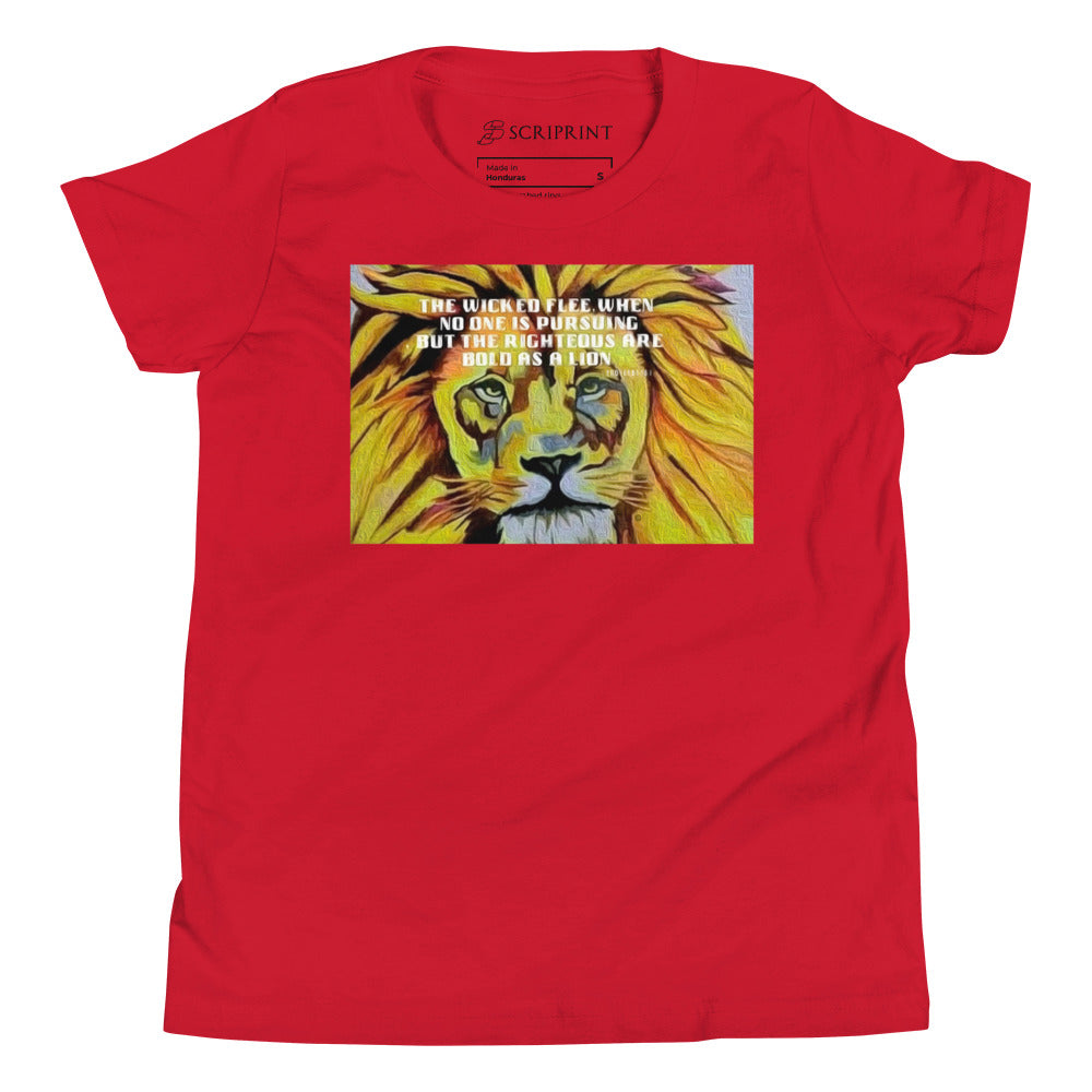 Bold as a Lion Youth Short Sleeve T-Shirt