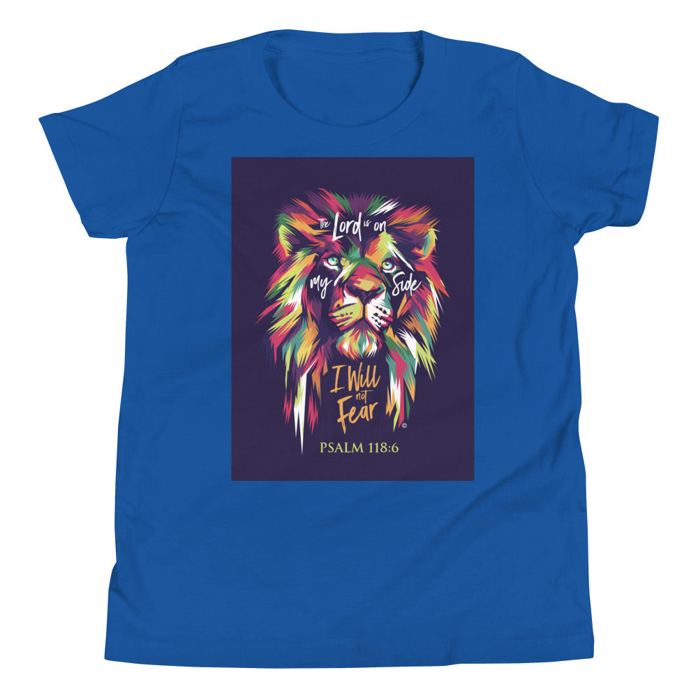 I Will Not Fear Youth Short Sleeve T-Shirt
