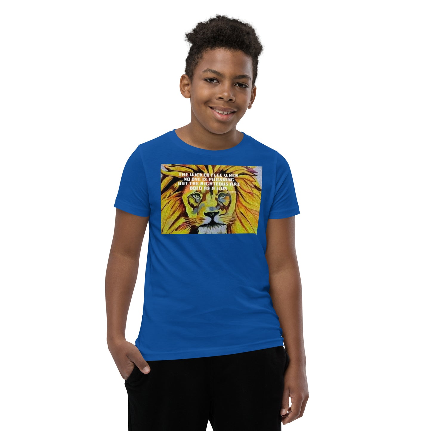 Bold as a Lion Youth Short Sleeve T-Shirt