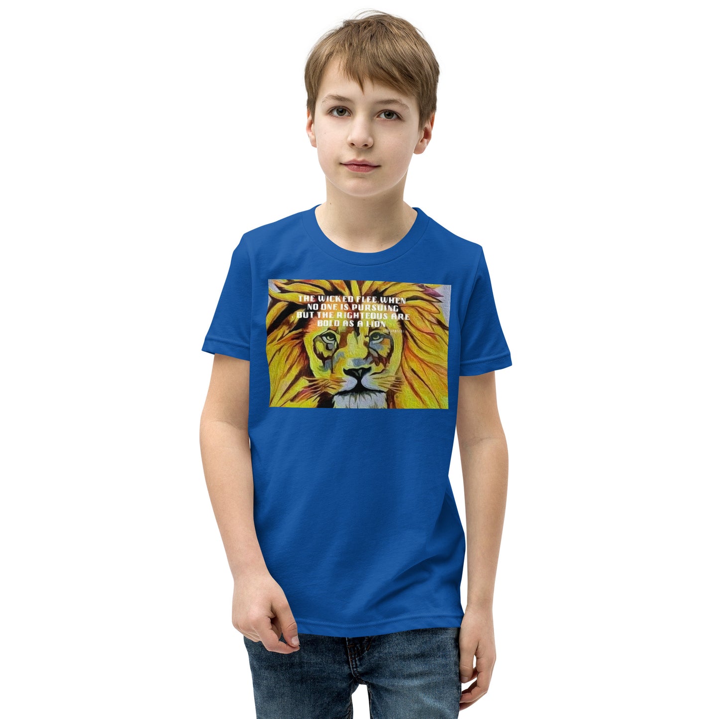 Bold as a Lion Youth Short Sleeve T-Shirt