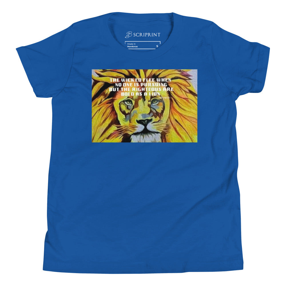 Bold as a Lion Youth Short Sleeve T-Shirt