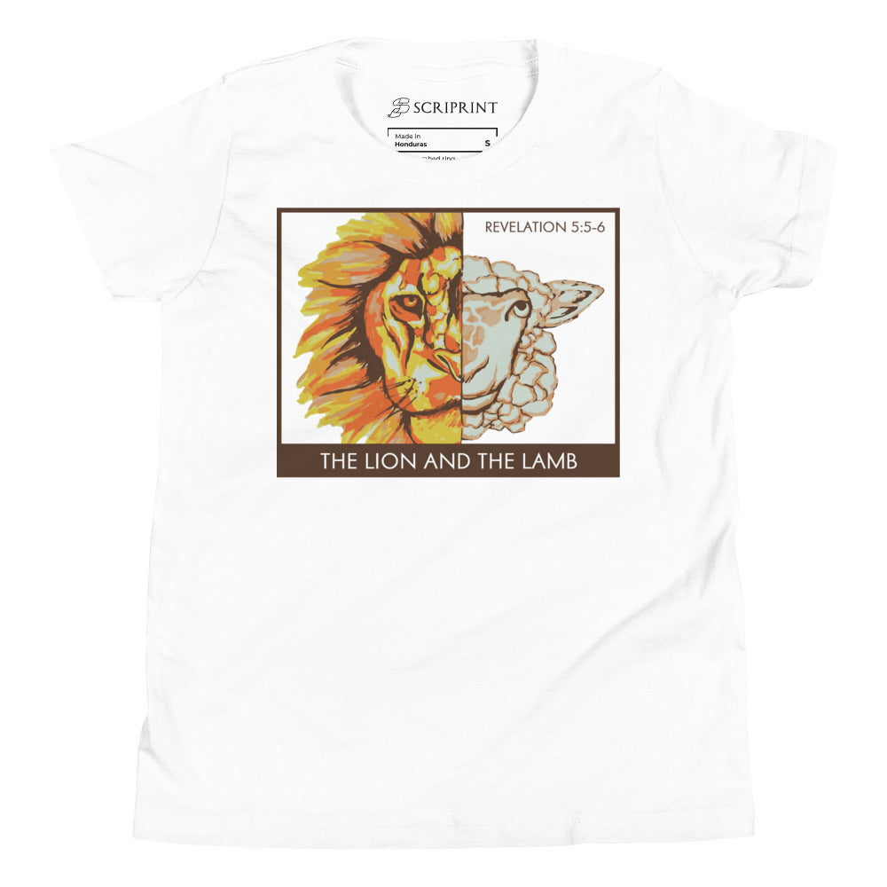 The Lion and the Lamb Youth Short Sleeve T-Shirt