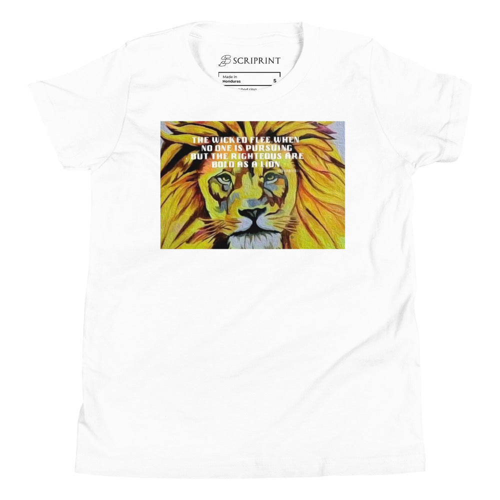 Bold as a Lion Youth Short Sleeve T-Shirt