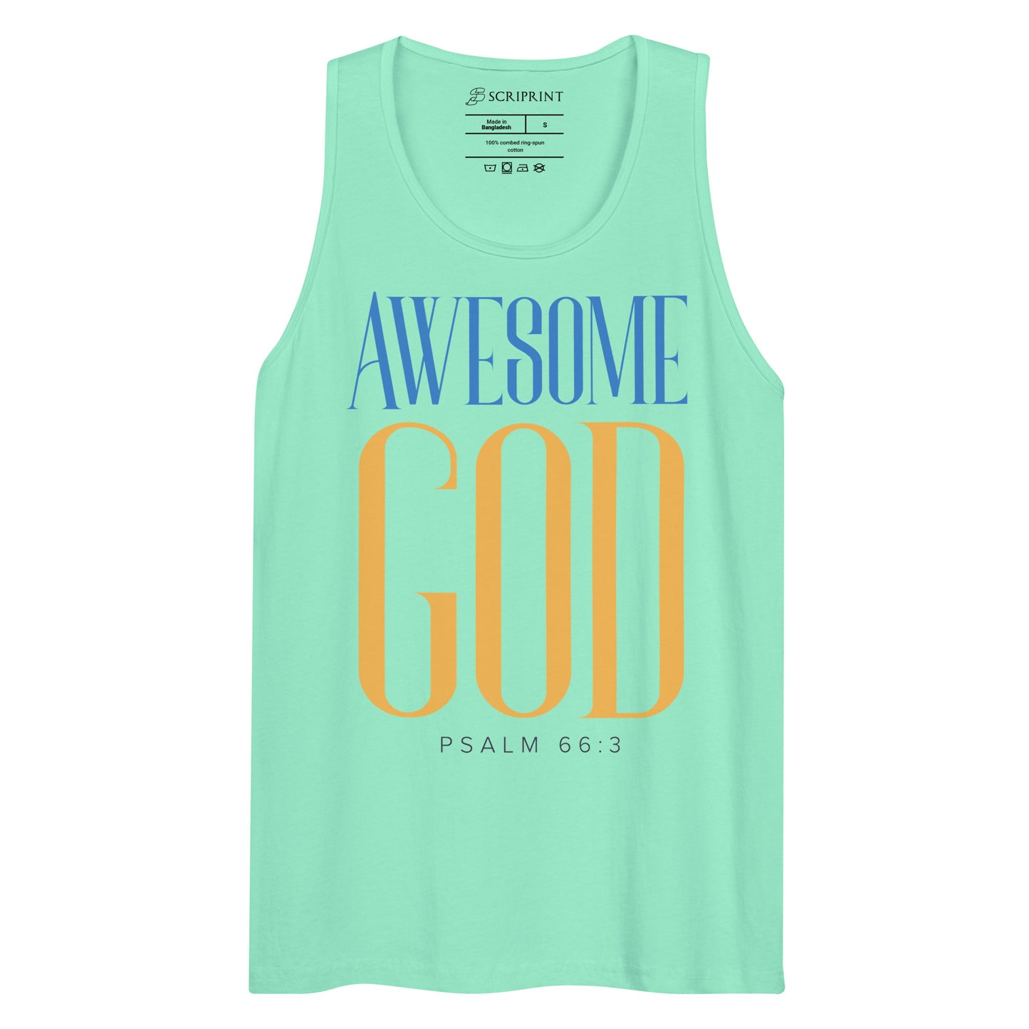 Awesome God Men’s Premium Tank Top