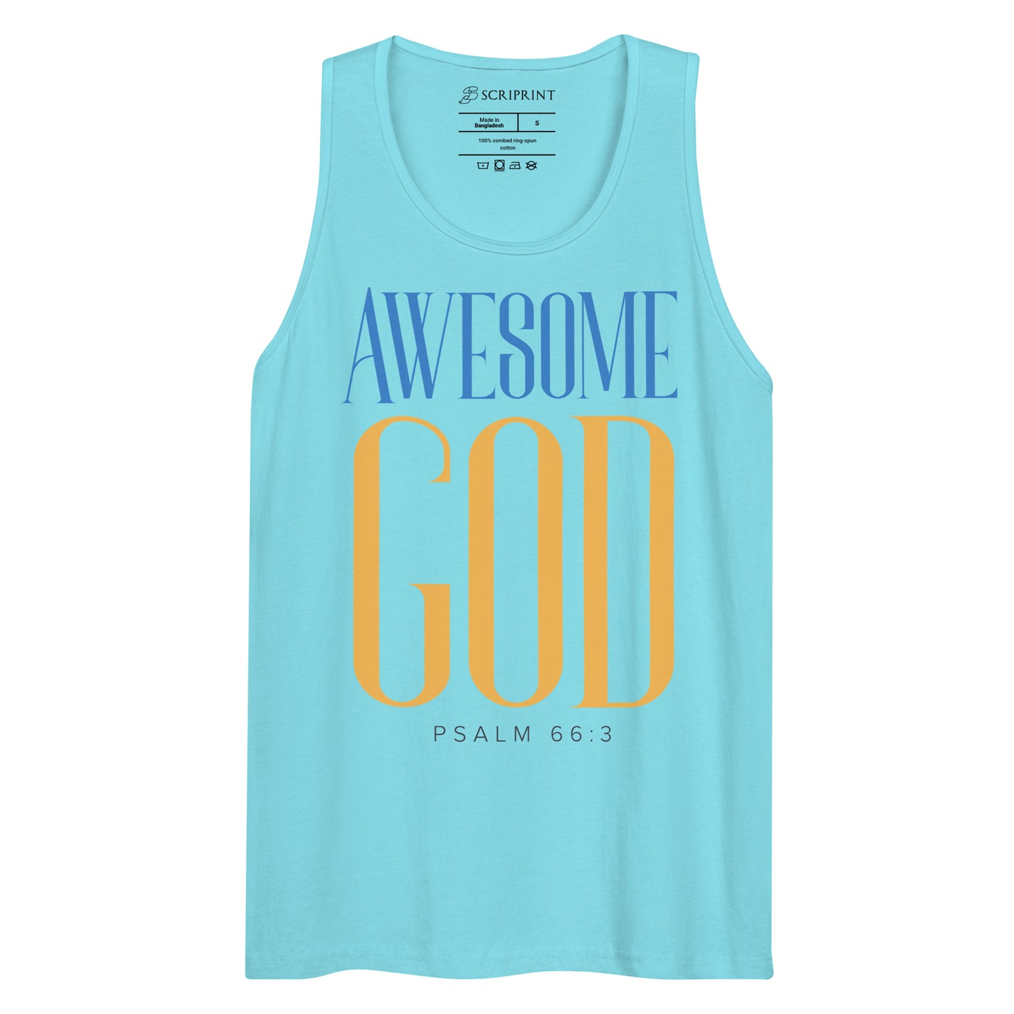 Awesome God Men’s Premium Tank Top