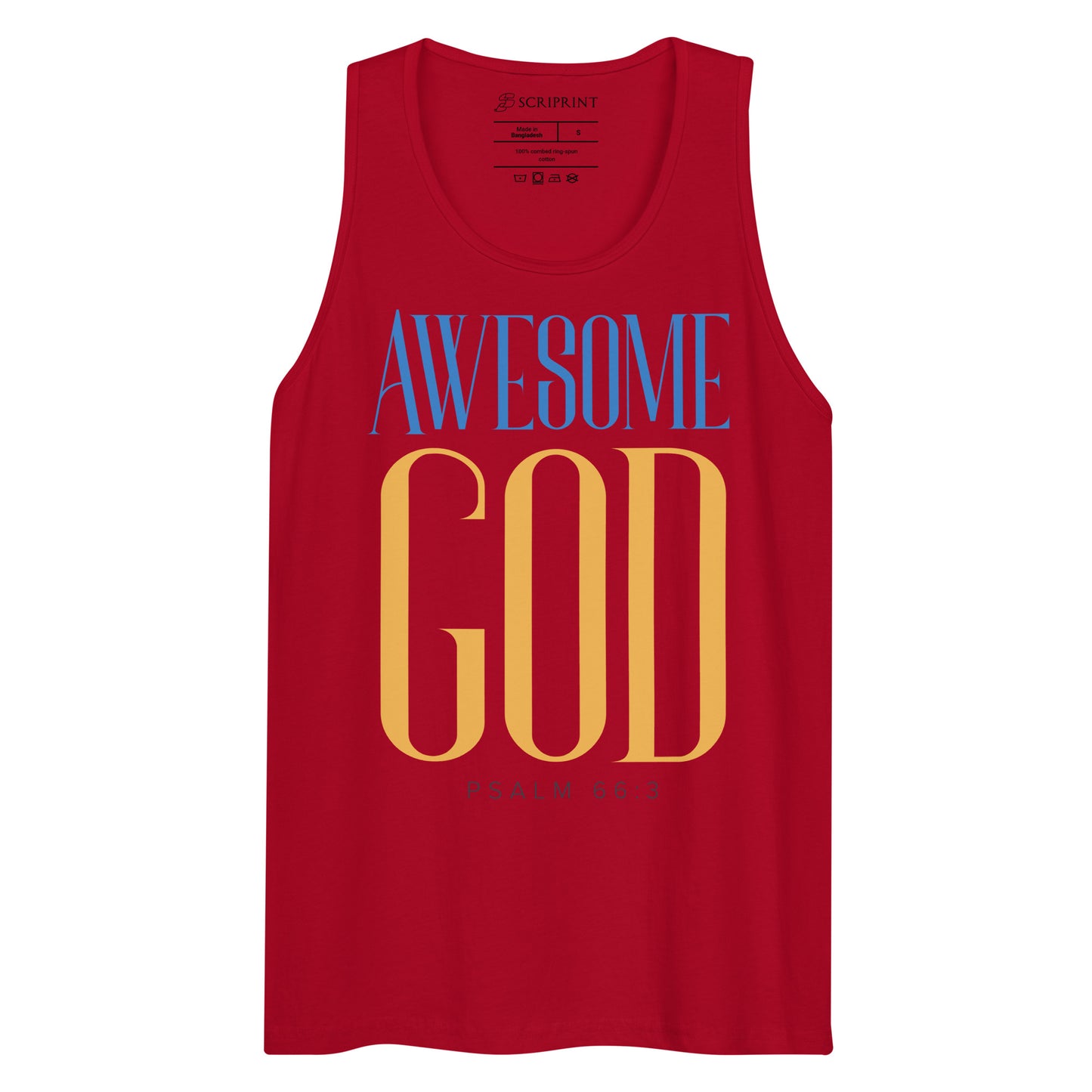 Awesome God Men’s Premium Tank Top