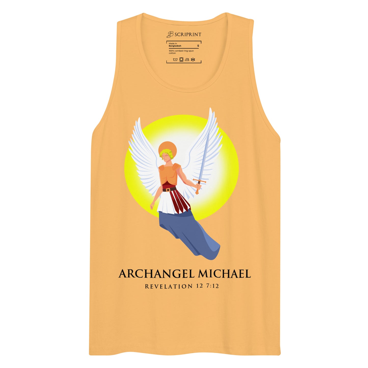 Archangel Michael Men’s Premium Tank Top