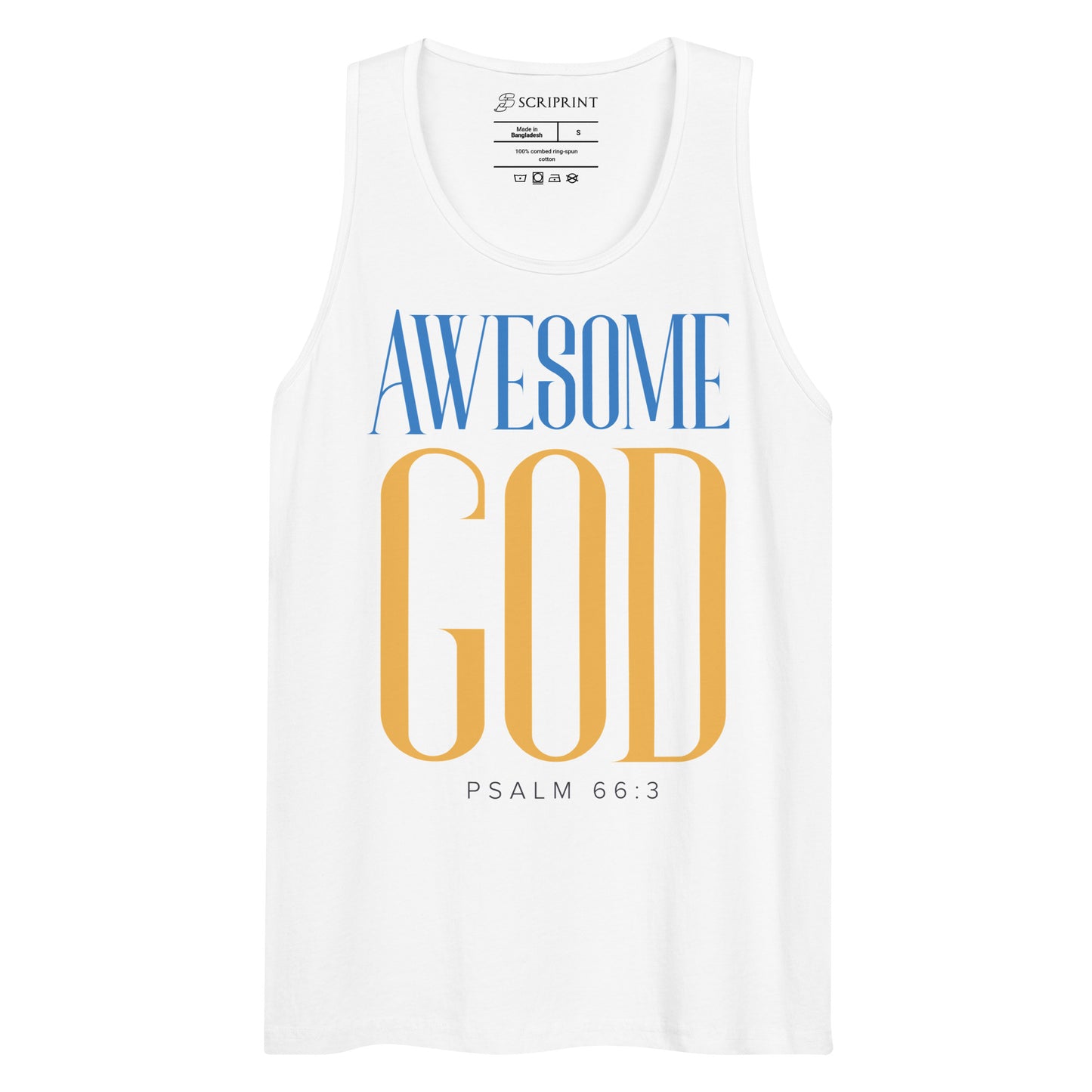 Awesome God Men’s Premium Tank Top