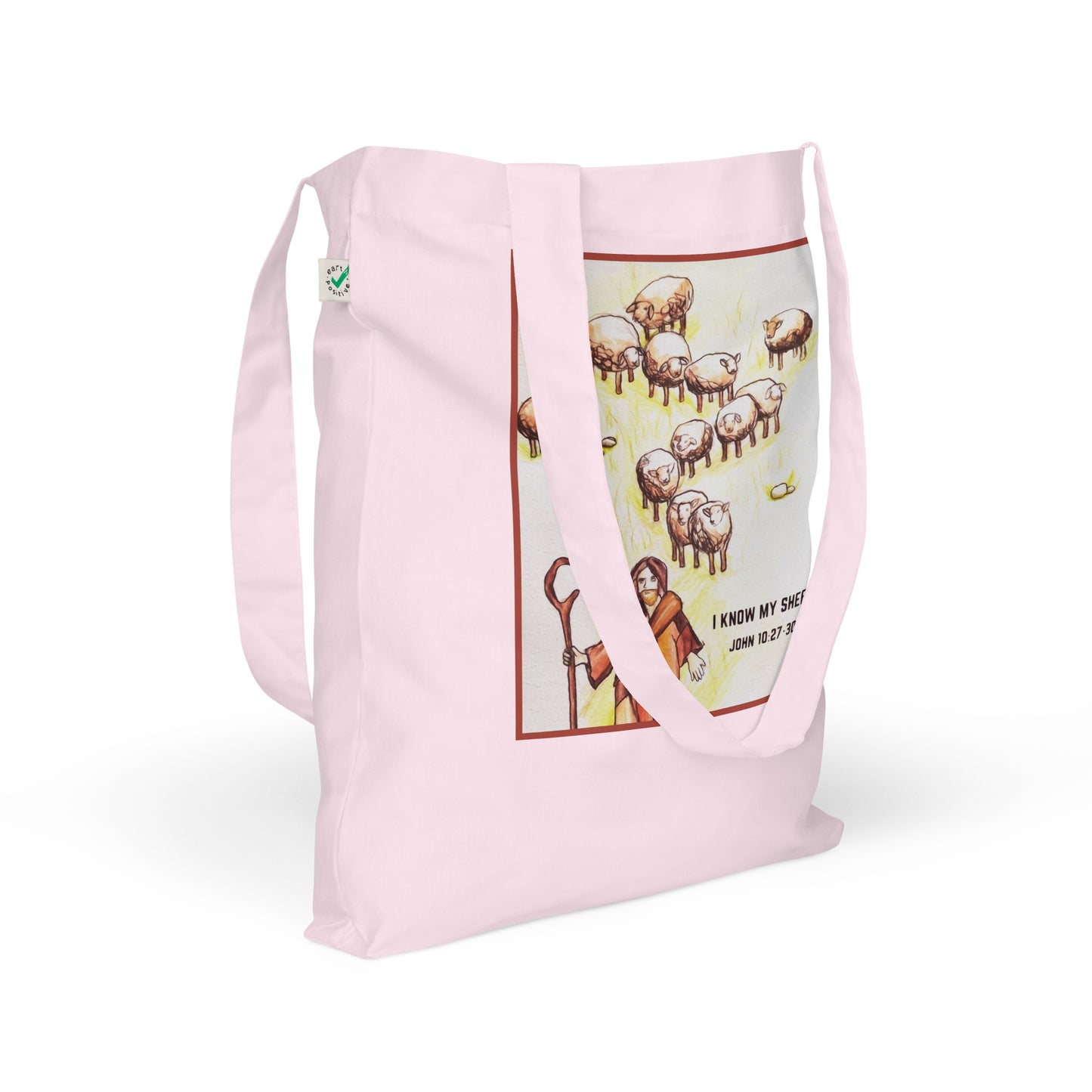 I Know My Sheep Organic Fashion Tote Bag