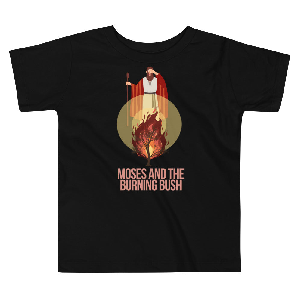 Moses and the Burning Bush Toddler Short Sleeve Tee