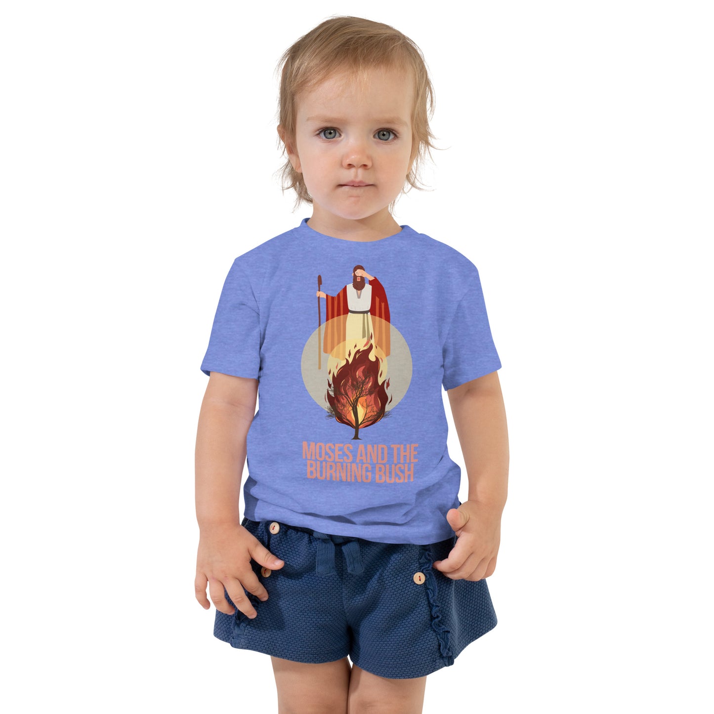 Moses and the Burning Bush Toddler Short Sleeve Tee