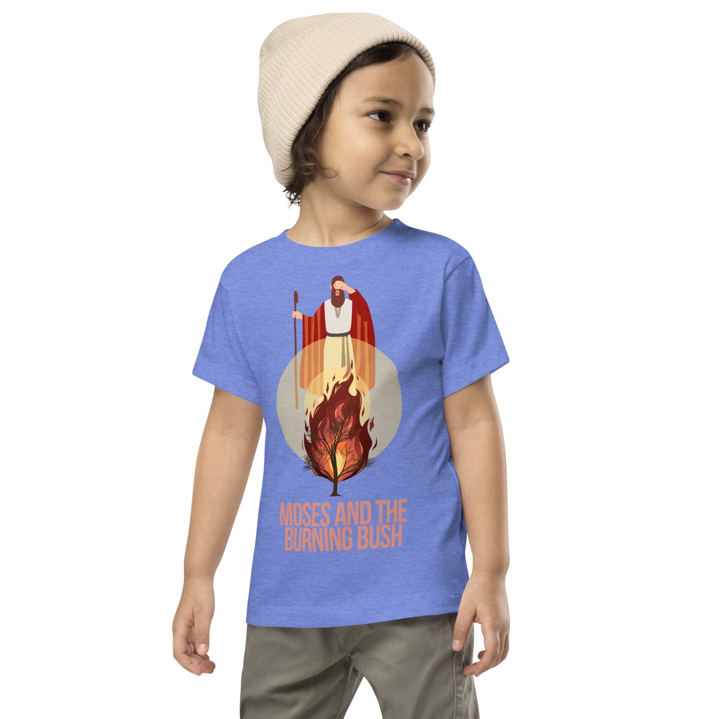 Moses and the Burning Bush Toddler Short Sleeve Tee