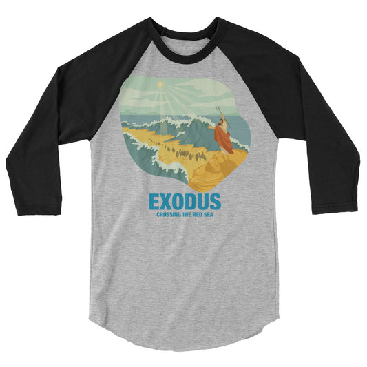 Exodus Men's 3/4 Sleeve Raglan Shirt