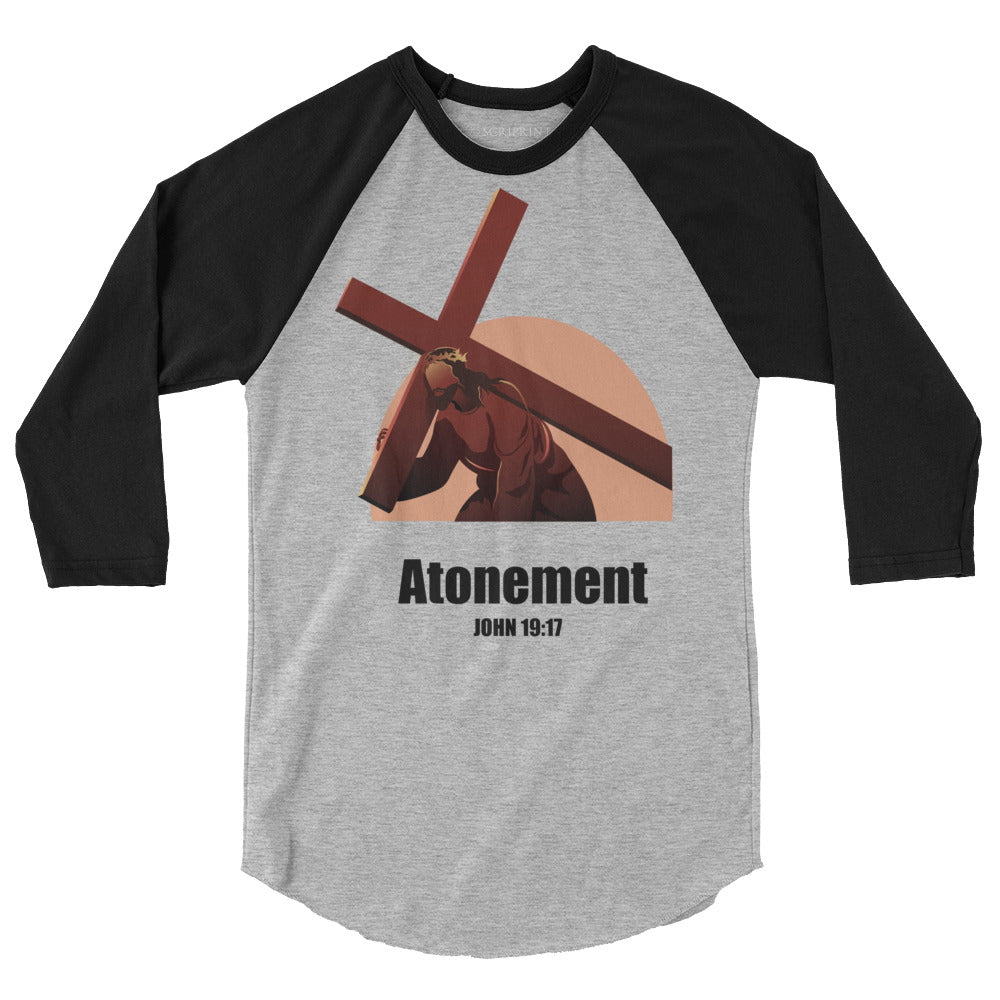 Atonement Men's 3/4 Sleeve Raglan Shirt