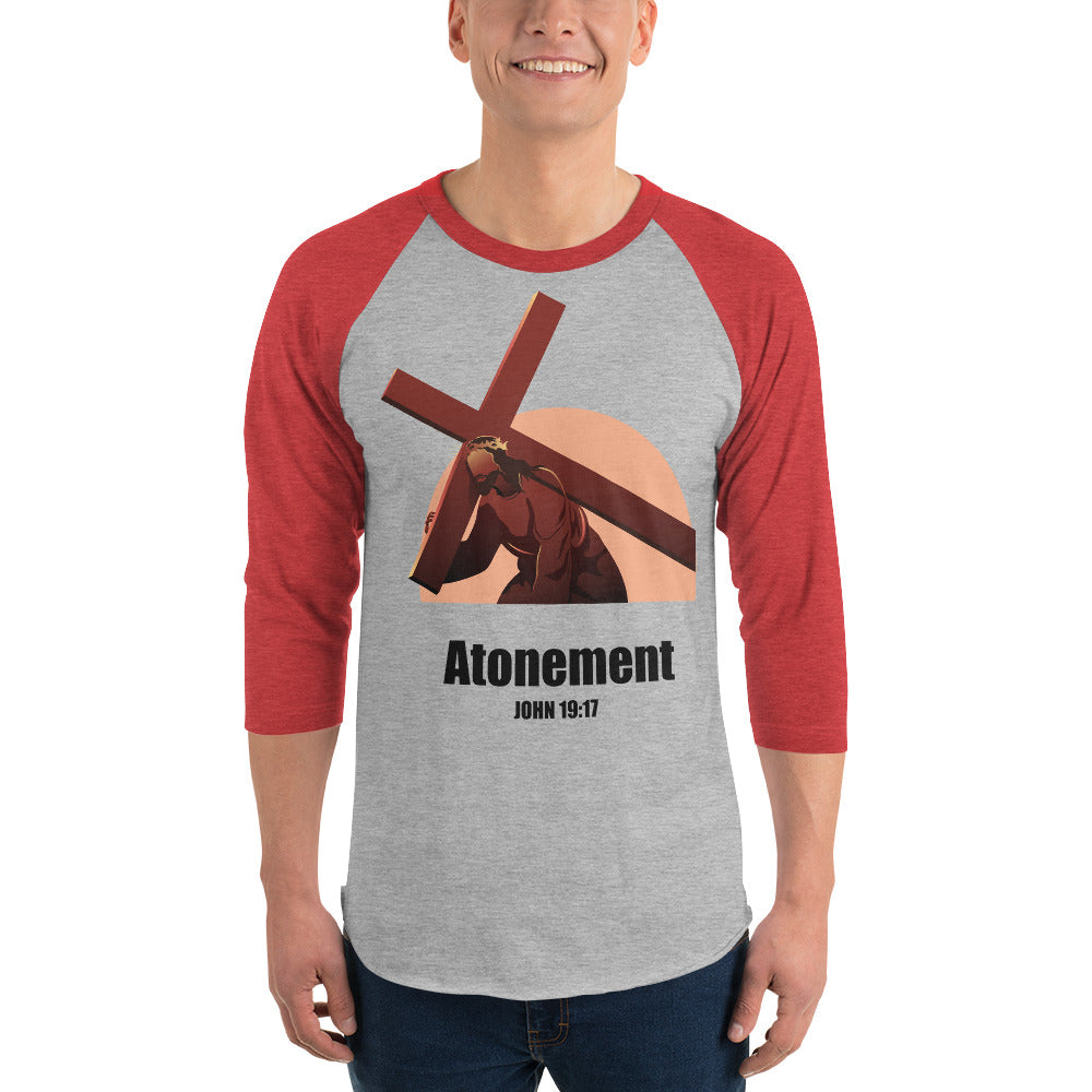 Atonement Men's 3/4 Sleeve Raglan Shirt