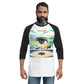 Jesus Wept Men's 3/4 Sleeve Raglan Shirt