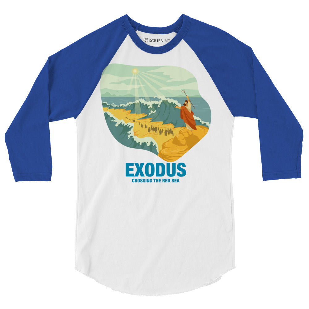Exodus Men's 3/4 Sleeve Raglan Shirt