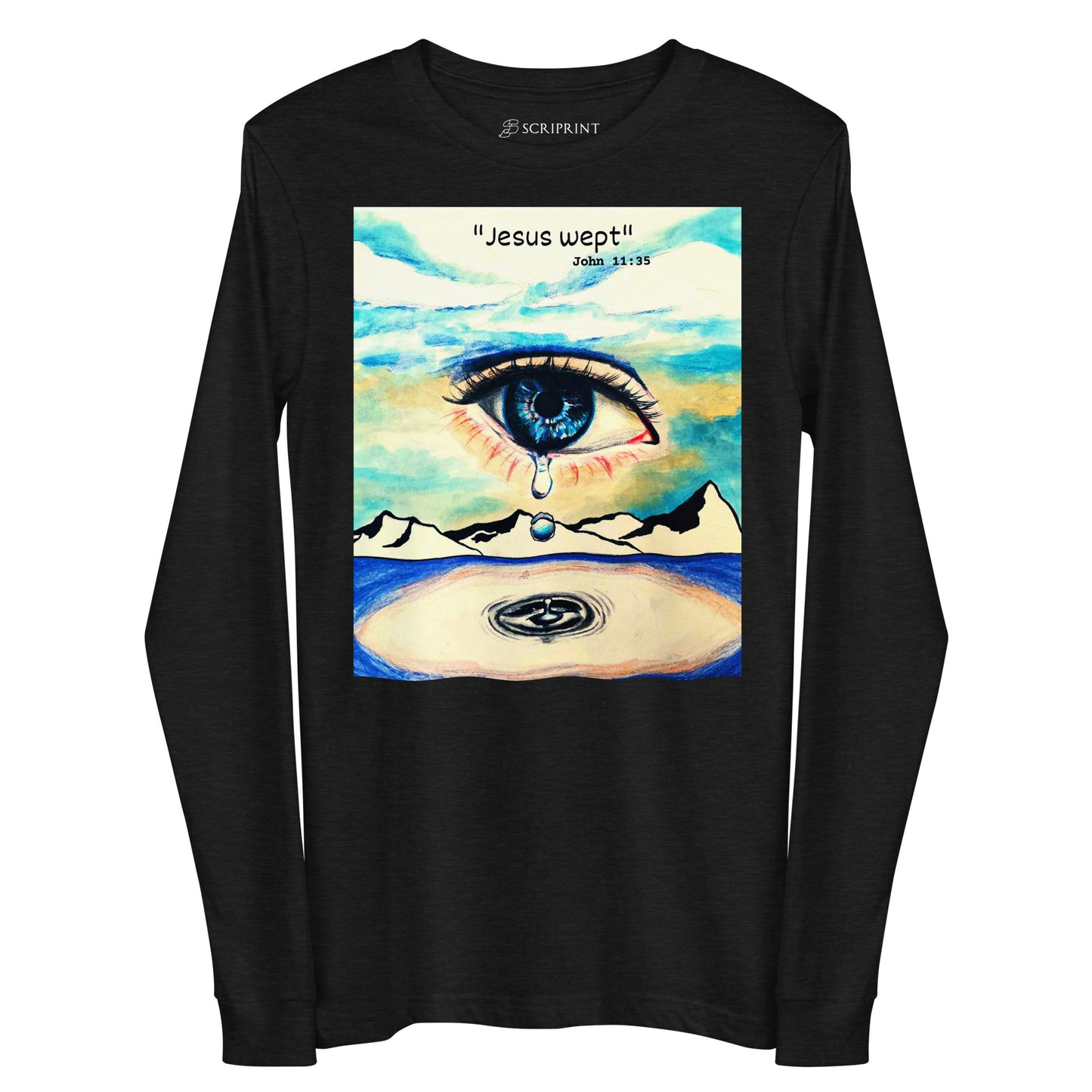 Jesus Wept Women's Long Sleeve Tee