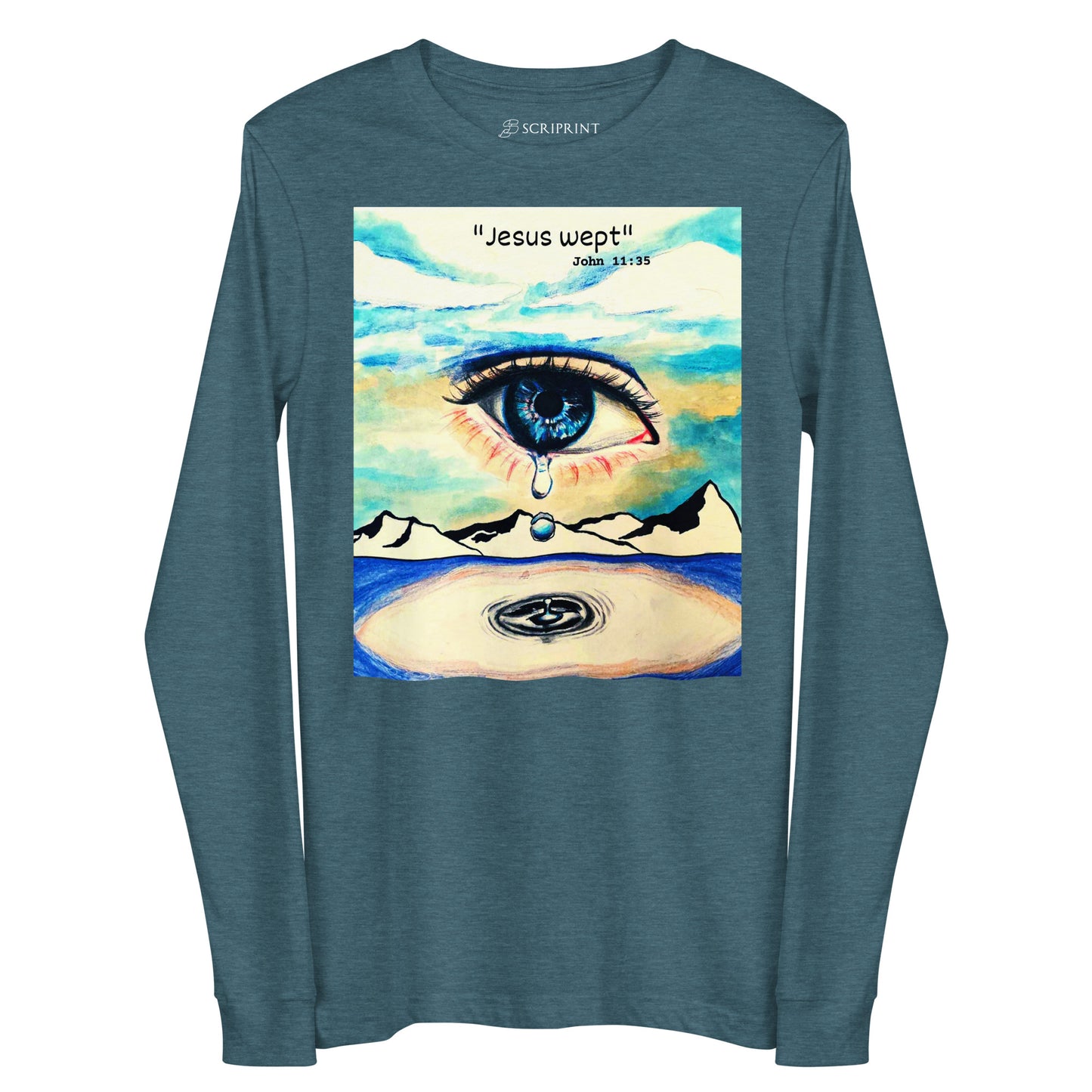 Jesus Wept Women's Long Sleeve Tee