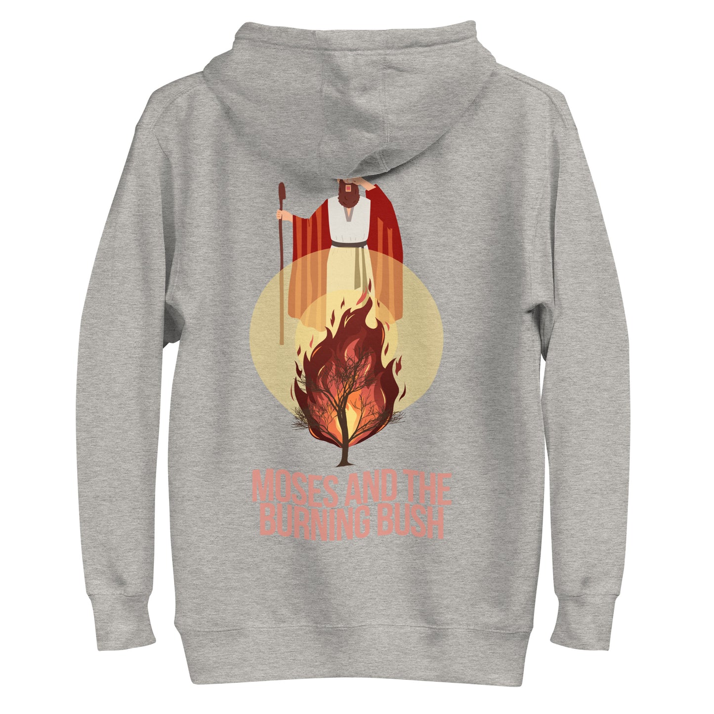 Moses and the Burning Bush Men's Hoodie