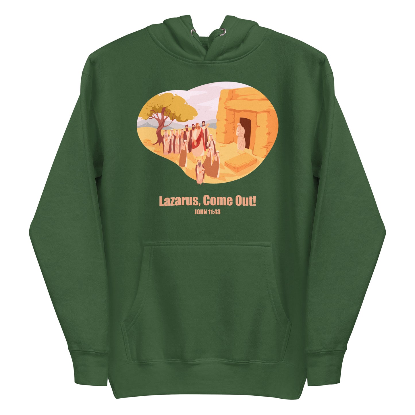 Lazarus, Come Out! Men's Hoodie