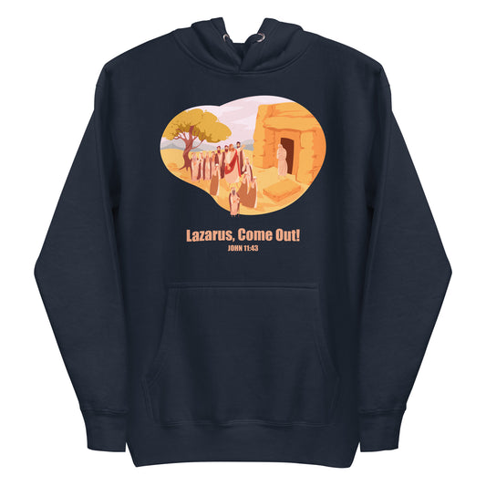 Lazarus, Come Out! Men's Hoodie