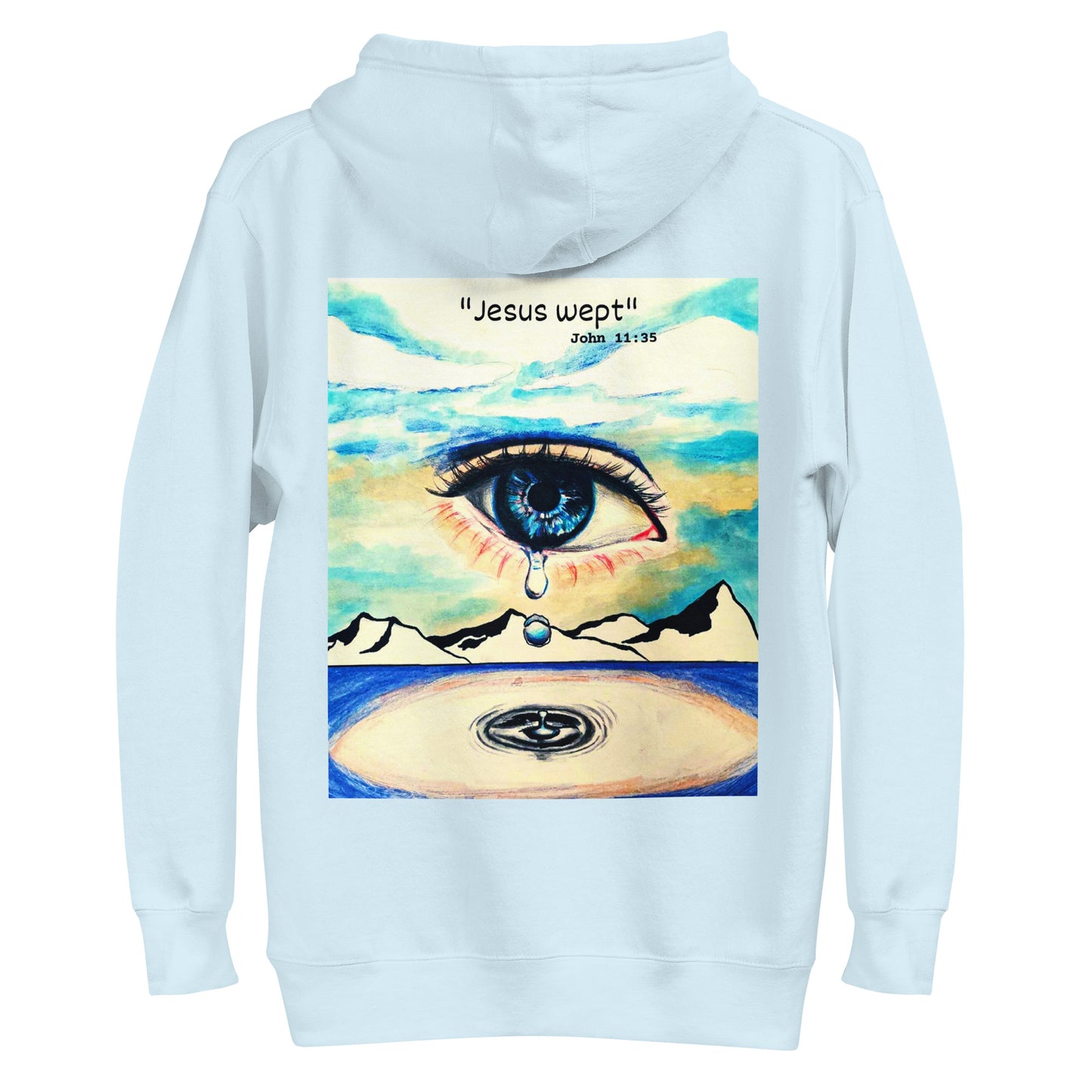 Jesus Wept Men's Hoodie