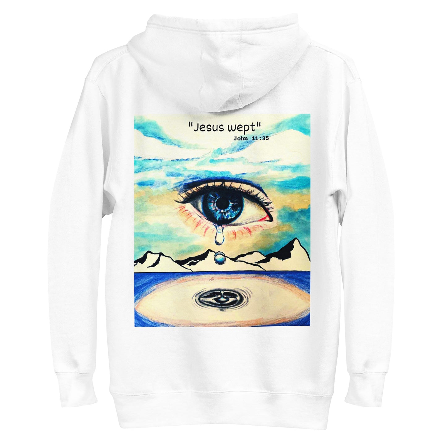 Jesus Wept Men's Hoodie