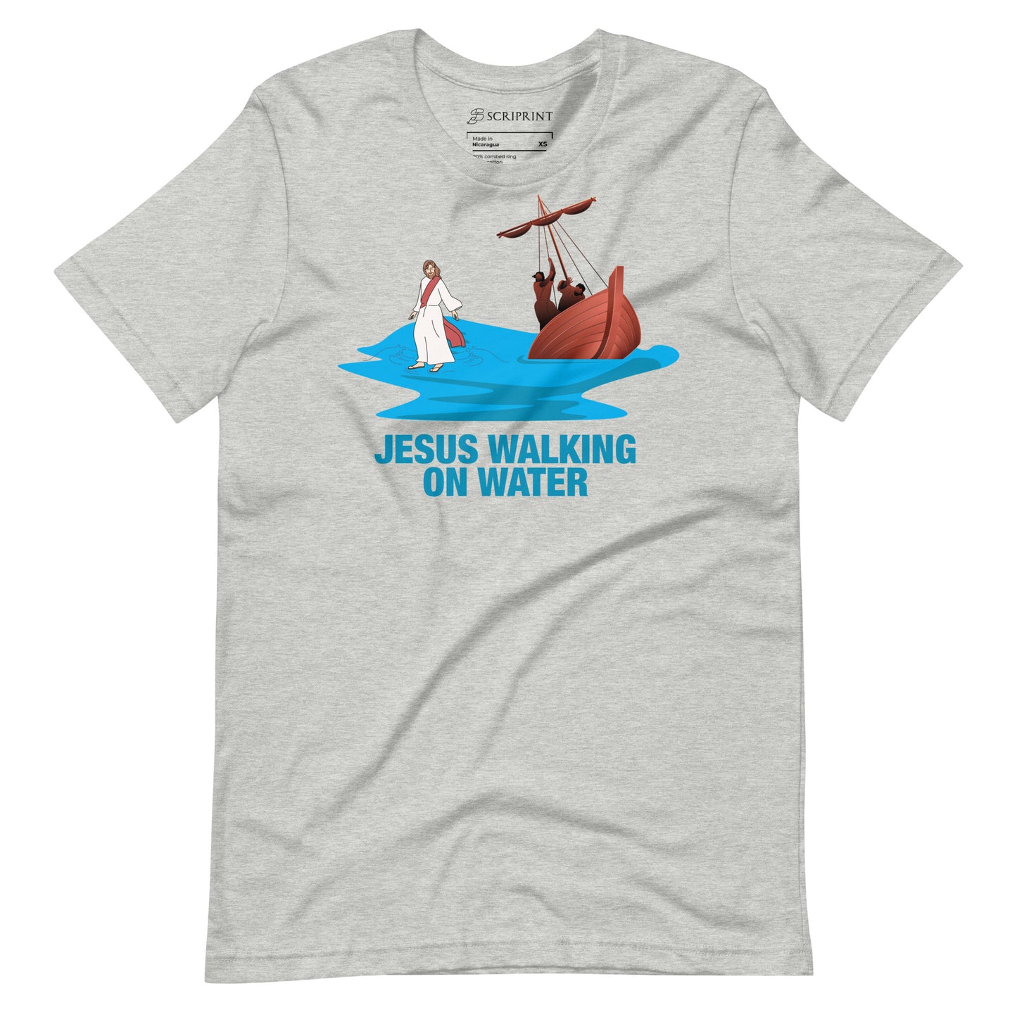 Jesus Walking on Water Men's T-Shirt