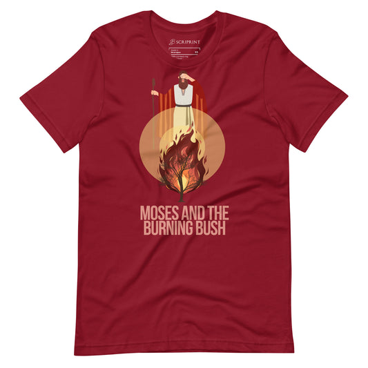 Moses and the Burning Bush Women's T-Shirt