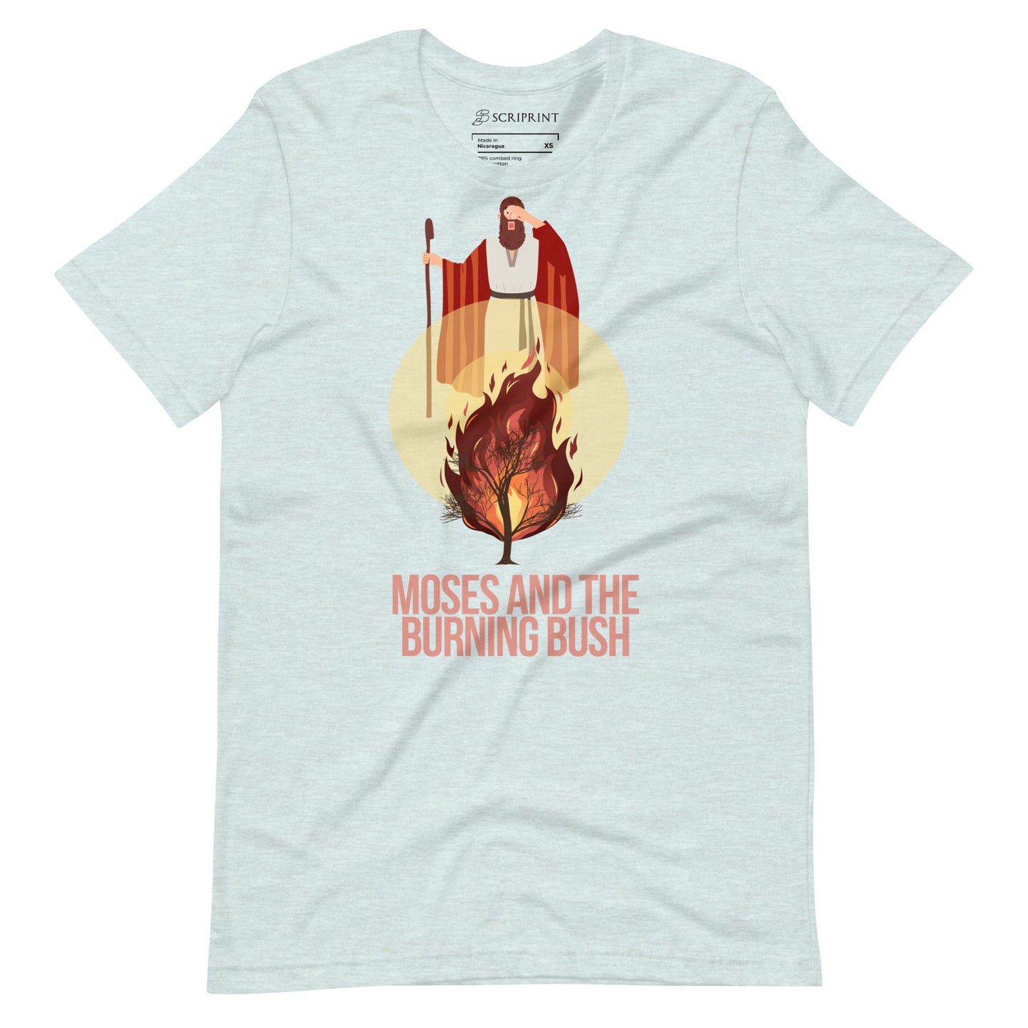 Moses and the Burning Bush Men's T-Shirt