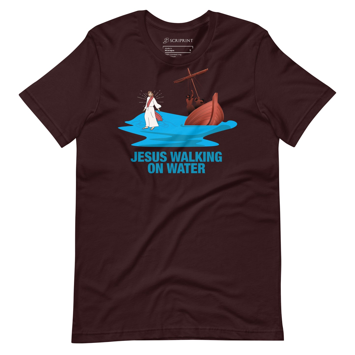 Jesus Walking on Water Men's T-Shirt