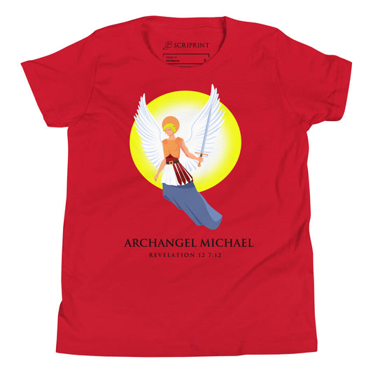 Archangel Michael Youth Short Sleeve T-Shirt