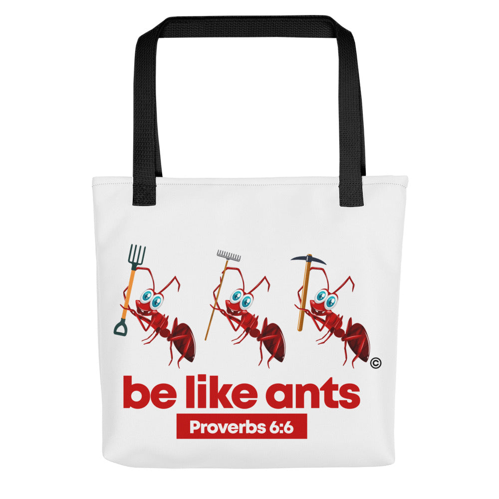 Be Like Ants Tote bag