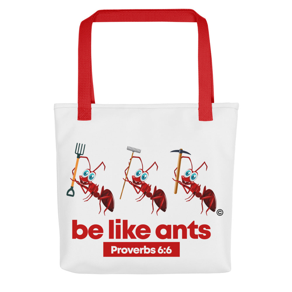 Be Like Ants Tote bag