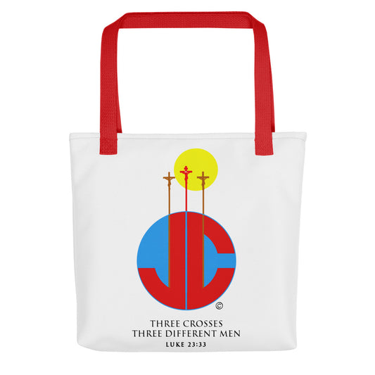 Three Crosses Tote bag