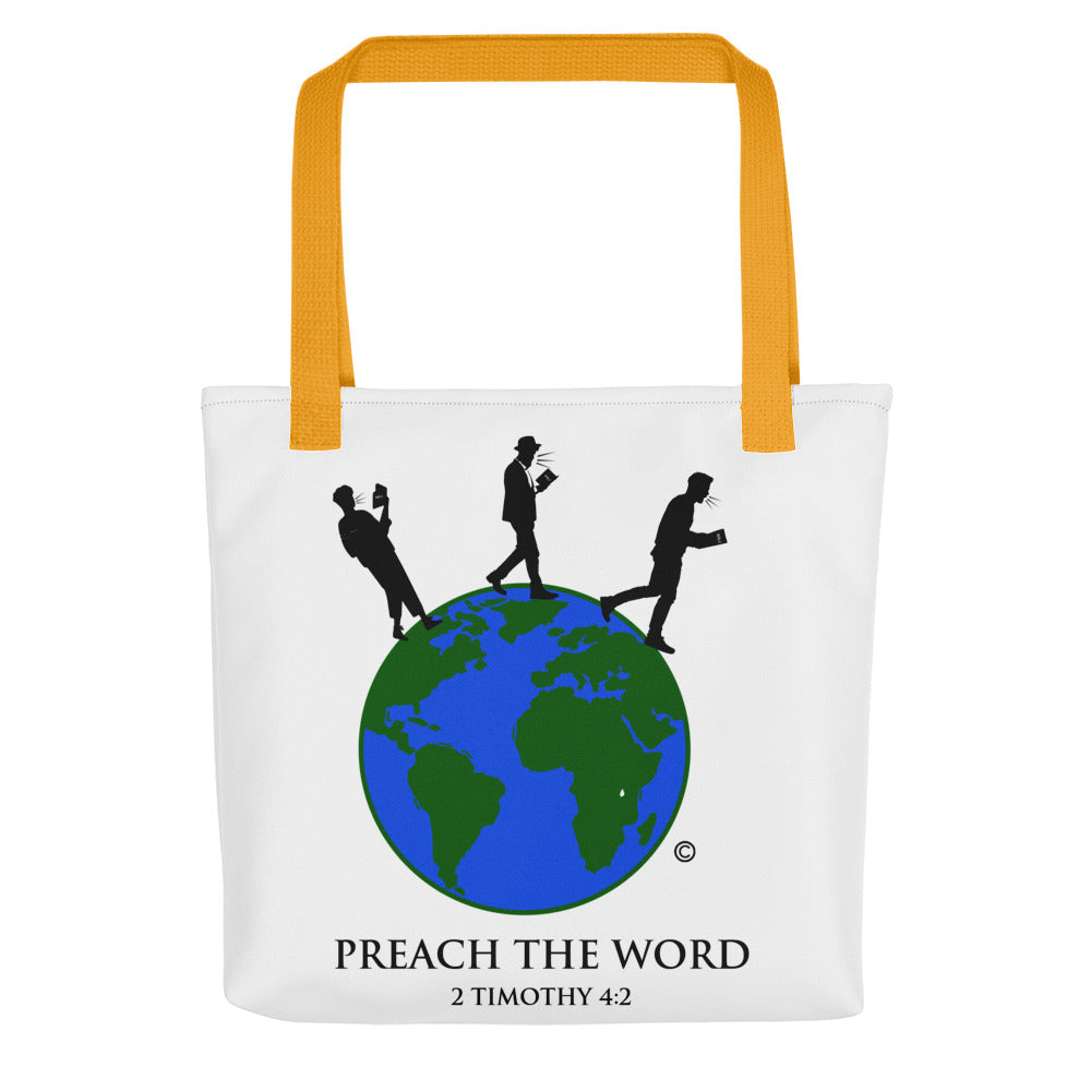 Preach the Word Tote bag
