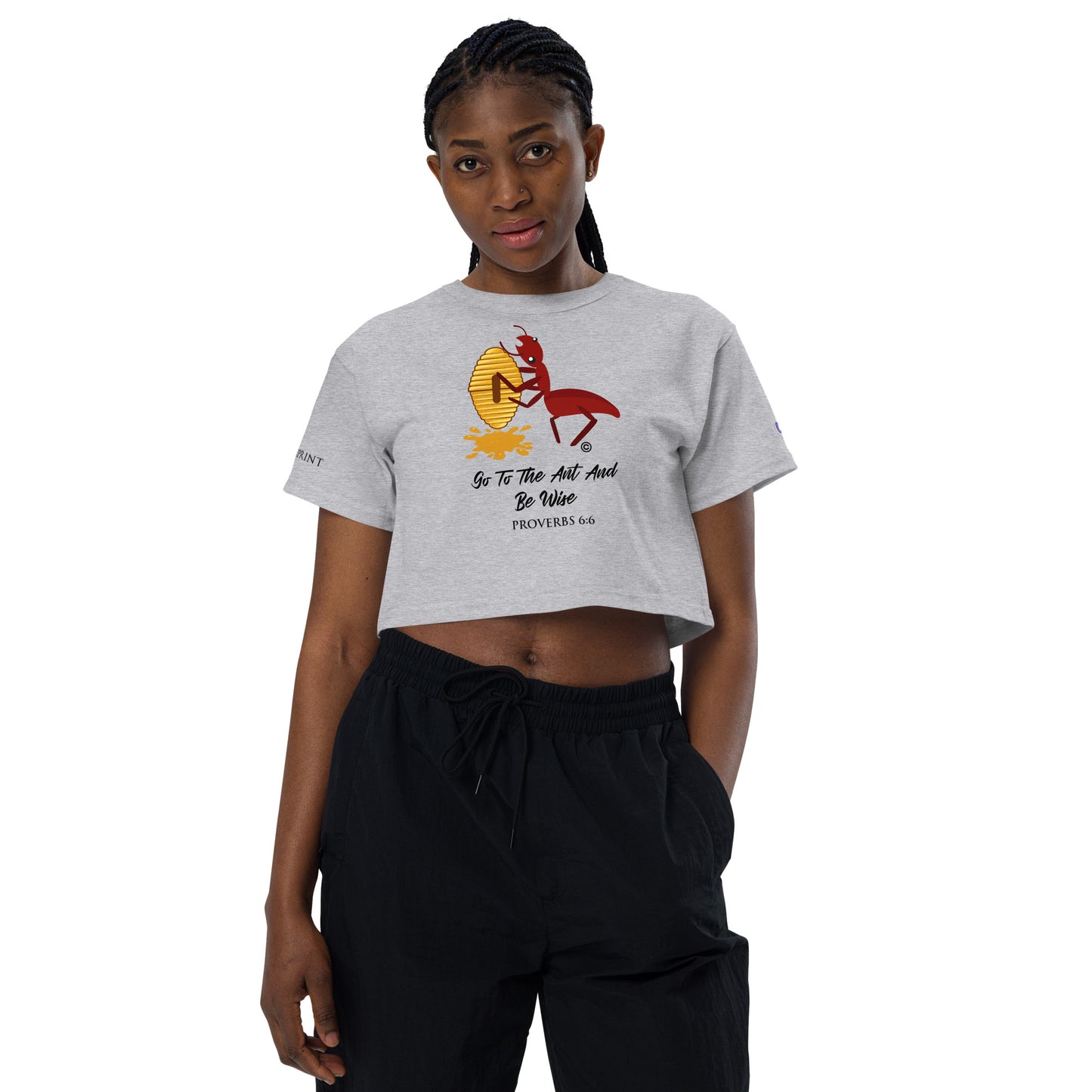 Be Wise Champion Crop Top