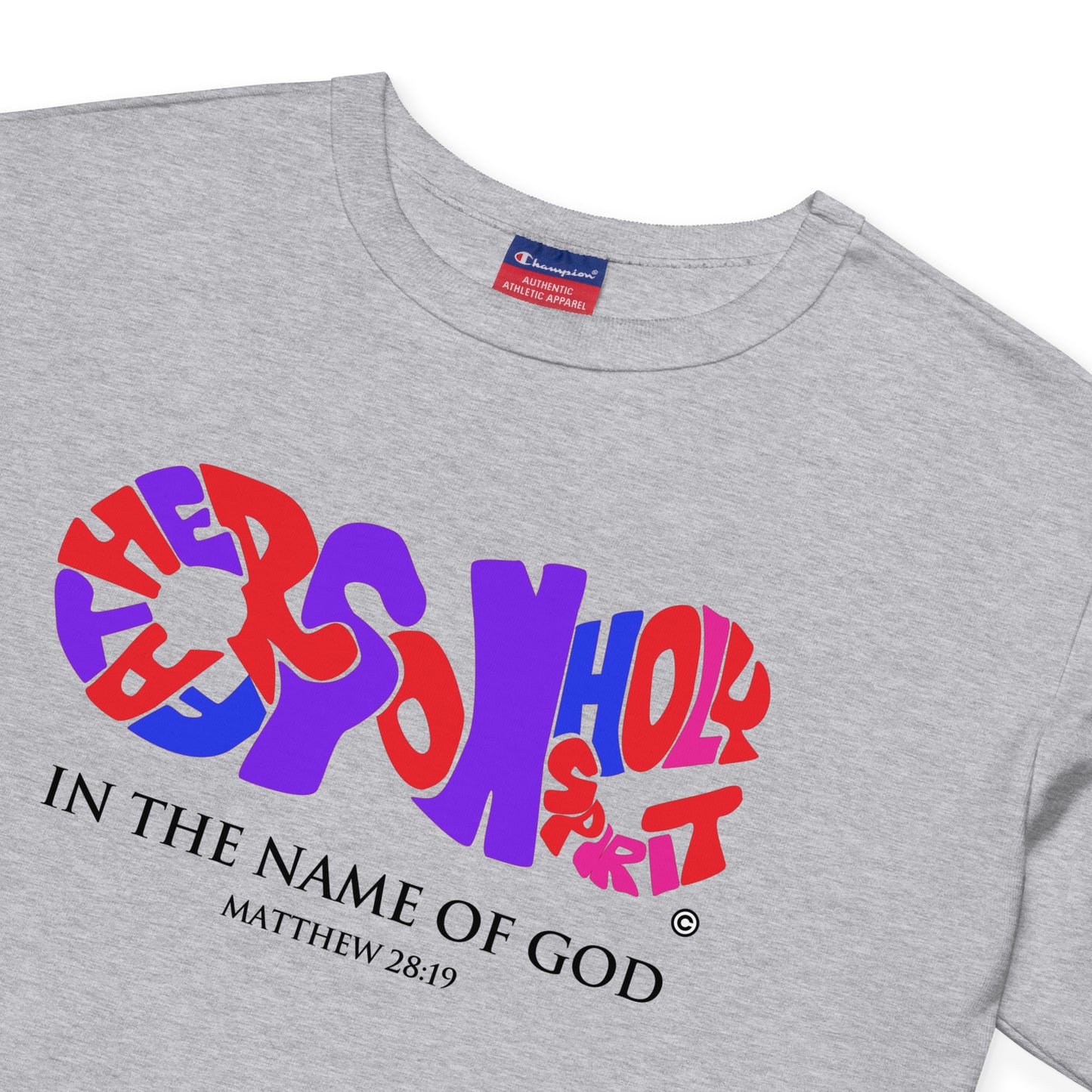 In the Name of God Crop Top