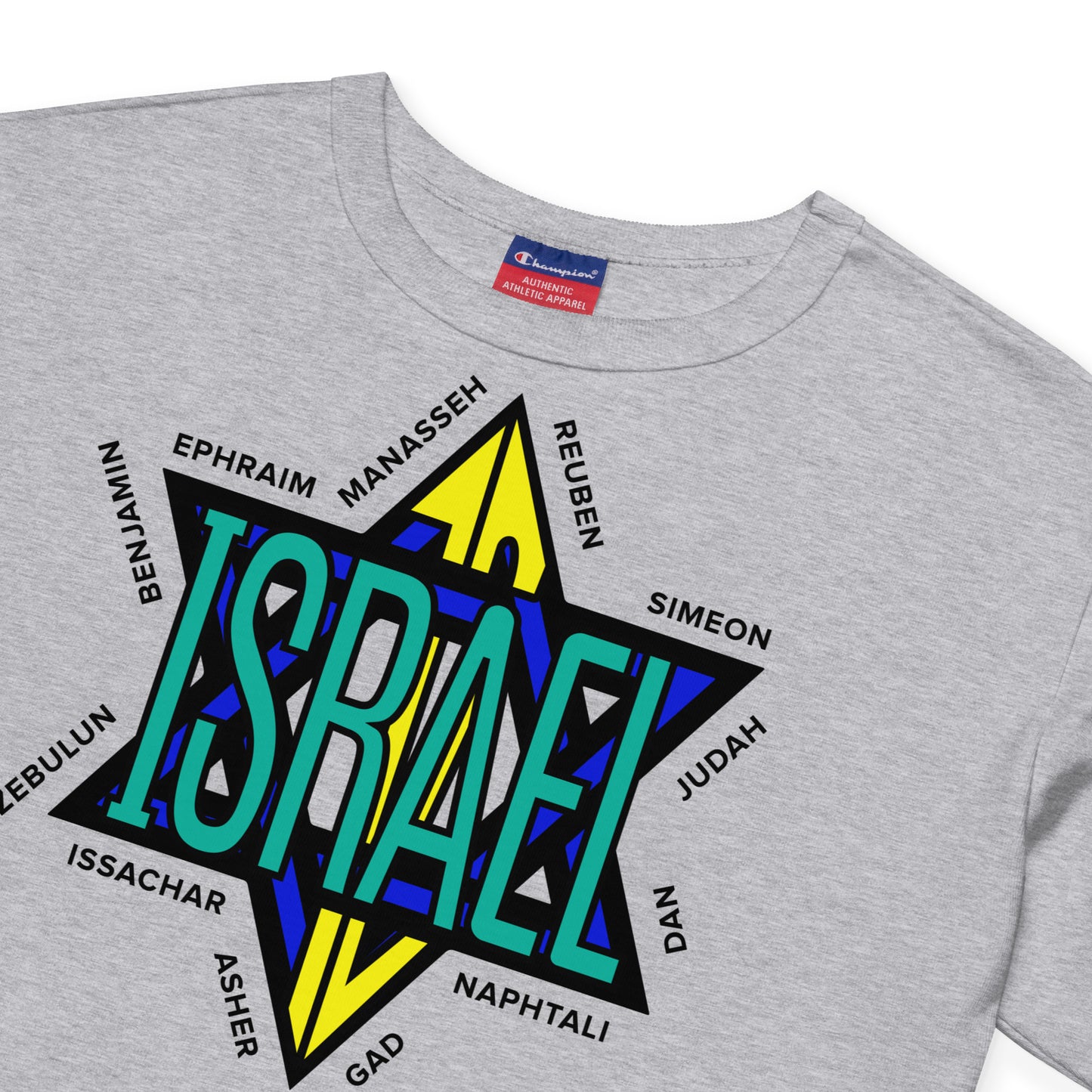 12 Tribes of Israel Champion Crop Top