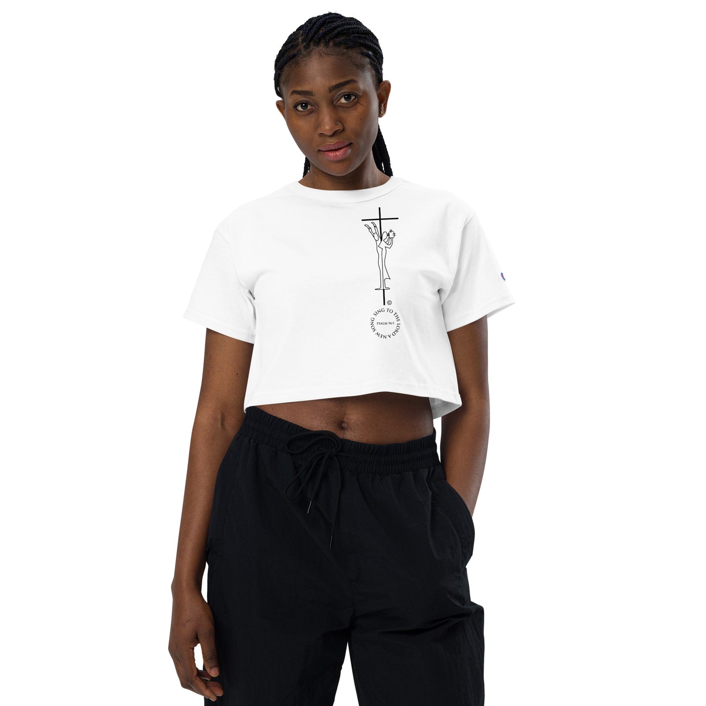 Sing to the Lord Champion Crop Top