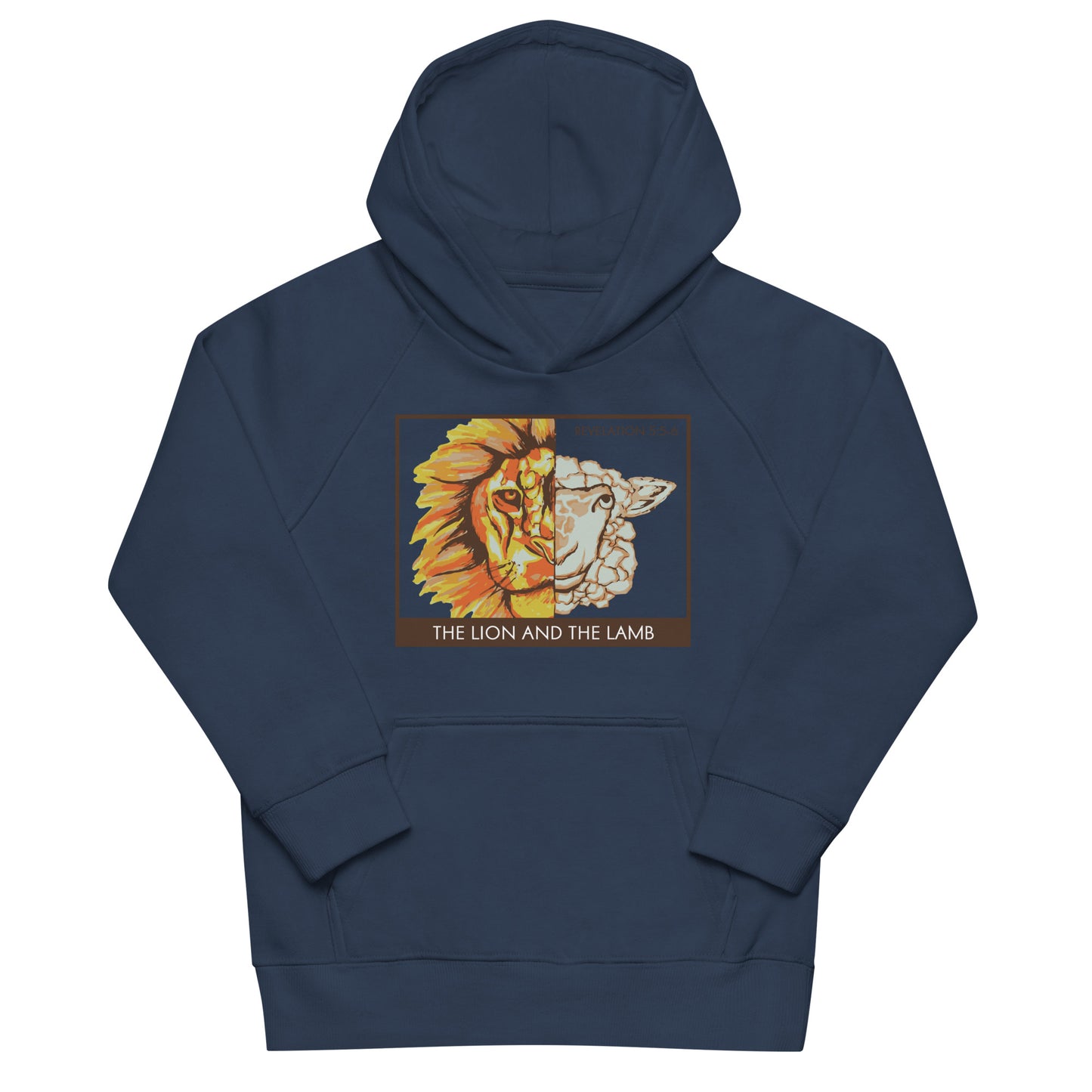The Lion and the Lamb Kids Eco Hoodie
