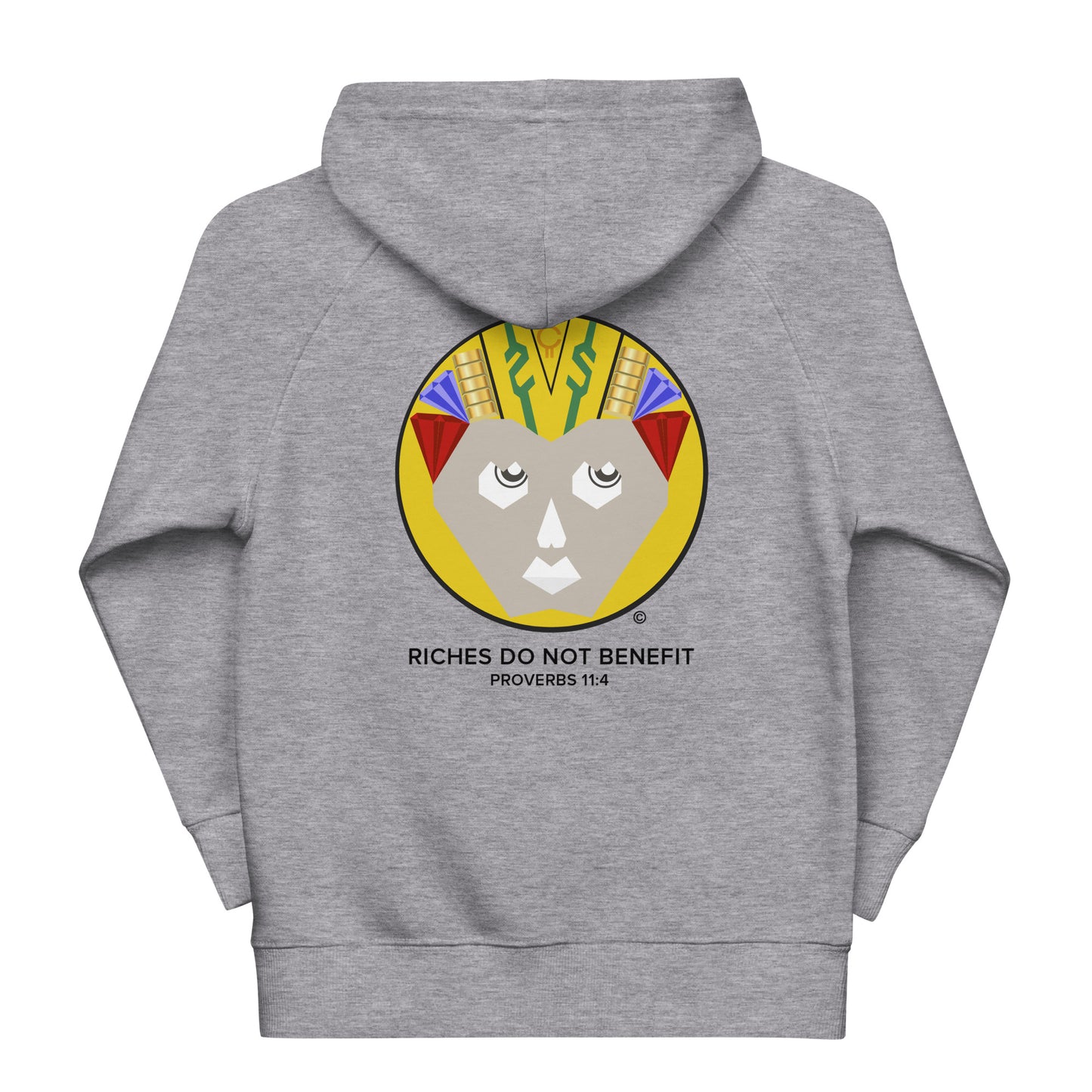 Riches Do Not Benefit Kids Eco Hoodie