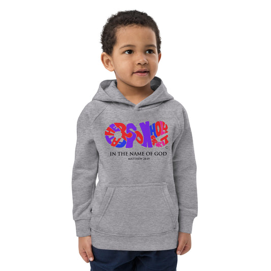 In the Name of God Kids Eco Hoodie