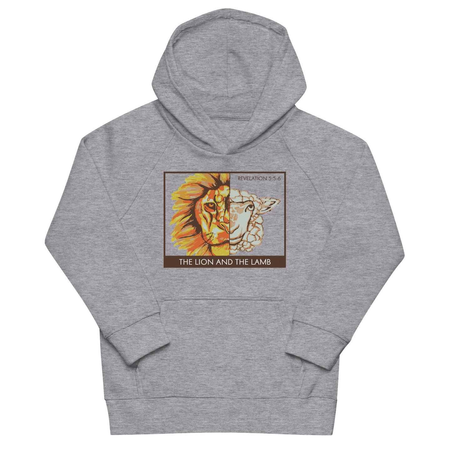 The Lion and the Lamb Kids Eco Hoodie