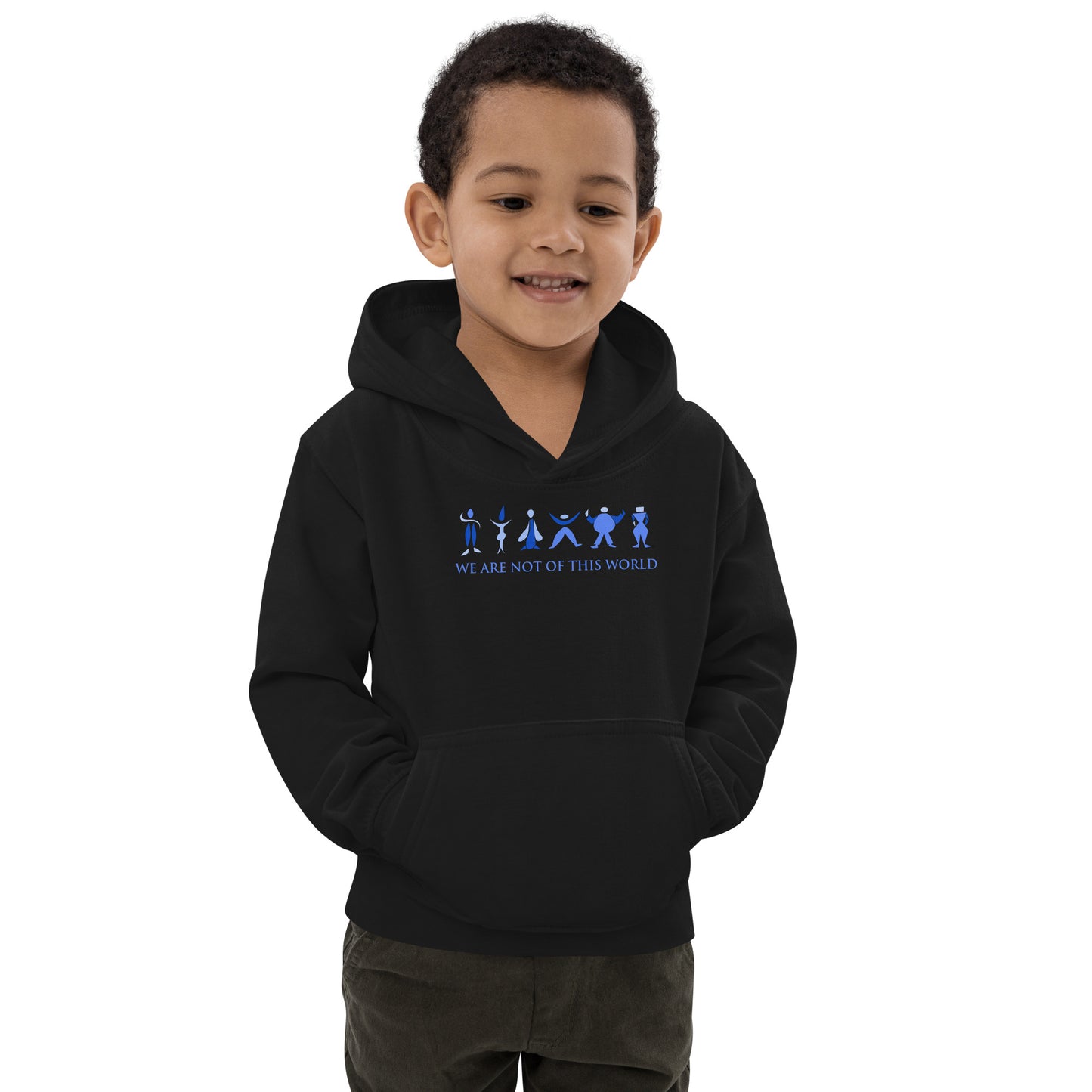 We Are Not of This World Kids Hoodie