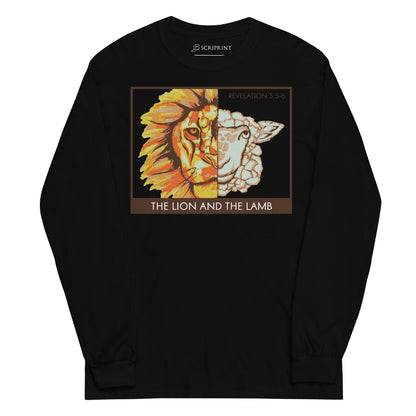 The Lion and the Lamb Men’s Long Sleeve Shirt