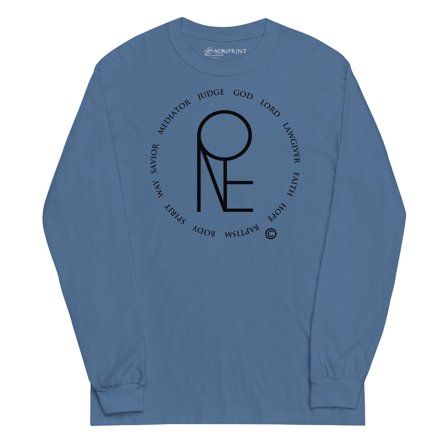 One God Men’s Long Sleeve Shirt